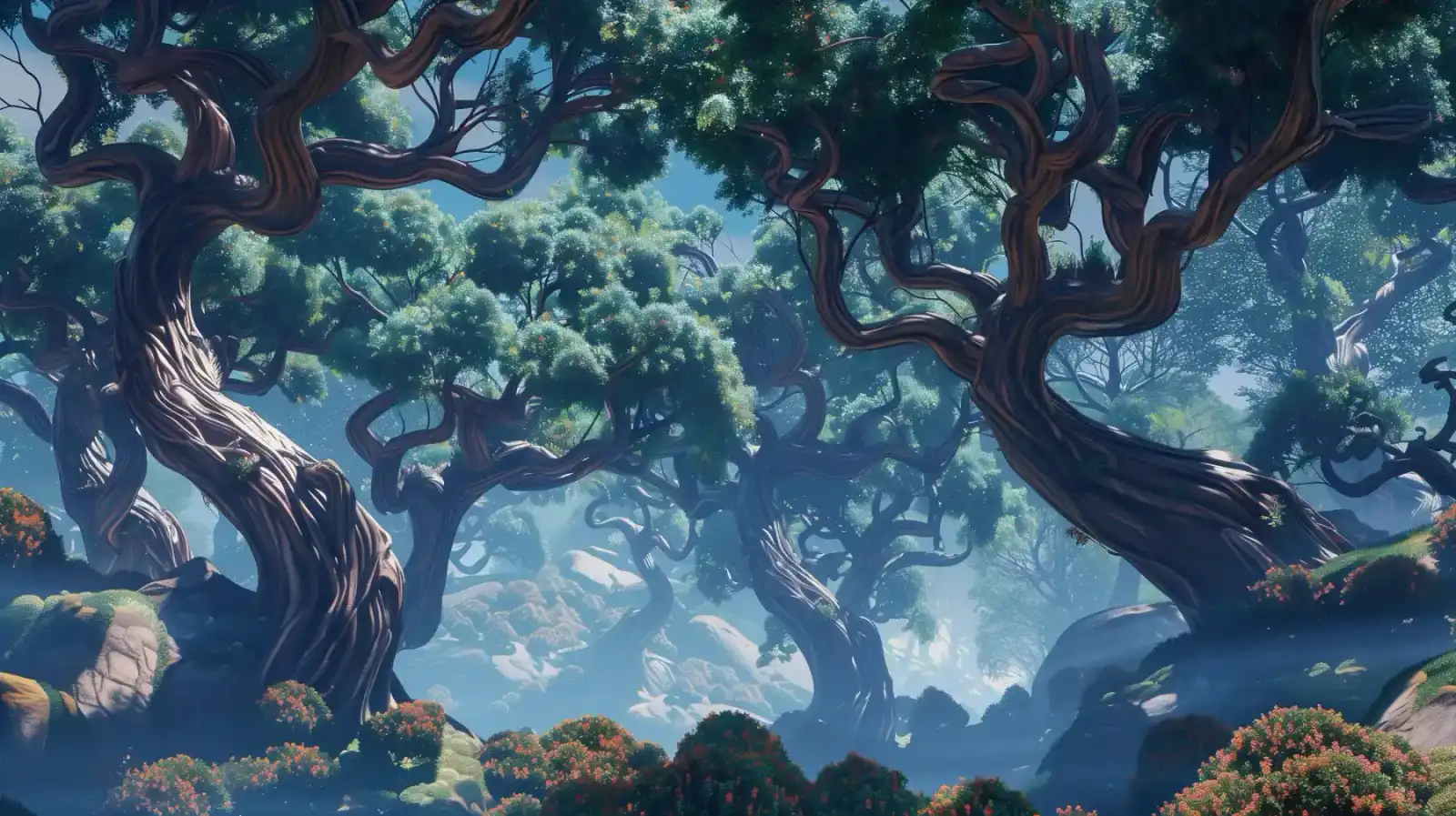 The Wondermist region of the Woodies world